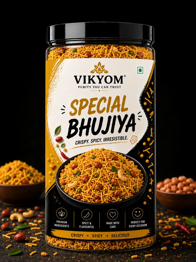 Special Bhujiya - 200g pack, Vikyom Industries